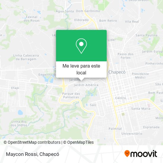 Maycon Rossi mapa