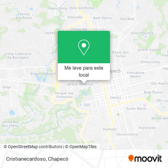 Cristianecardoso mapa