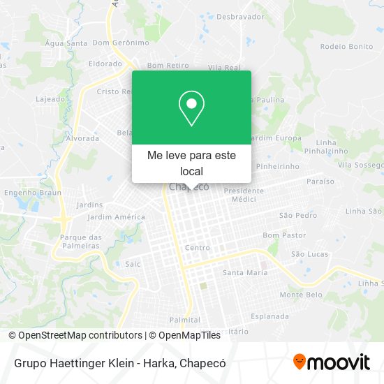 Grupo Haettinger Klein - Harka mapa
