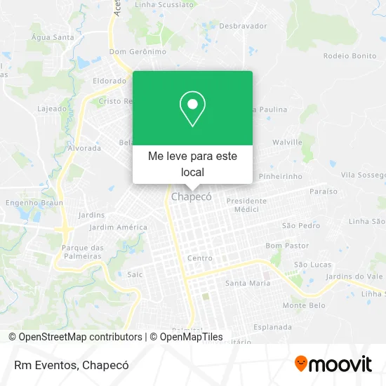 Rm Eventos mapa