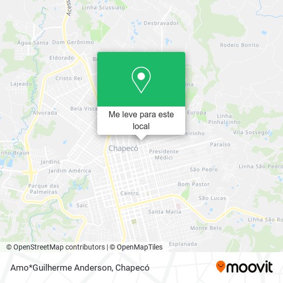 Amo*Guilherme Anderson mapa