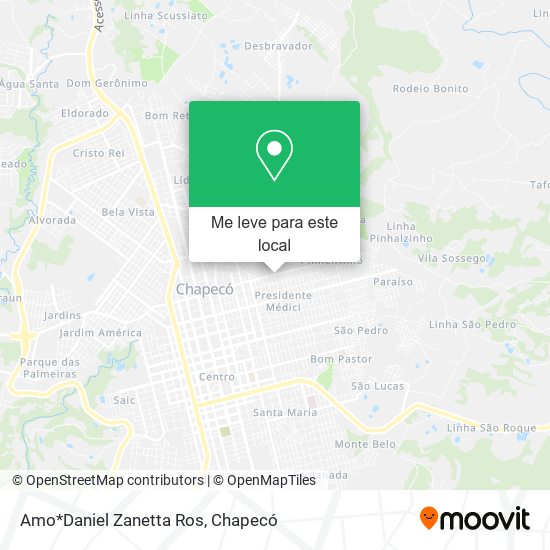 Amo*Daniel Zanetta Ros mapa