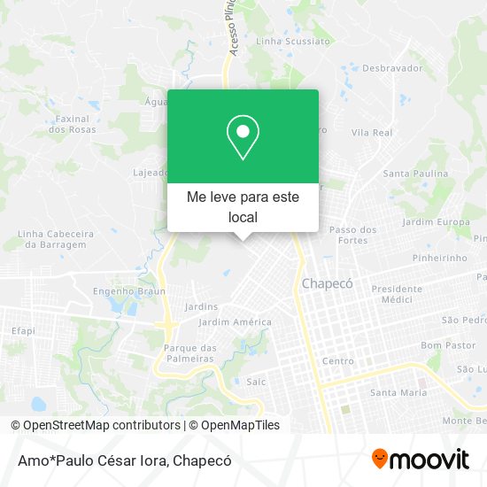 Amo*Paulo César Iora mapa