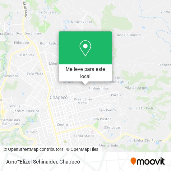 Amo*Elizel Schinaider mapa
