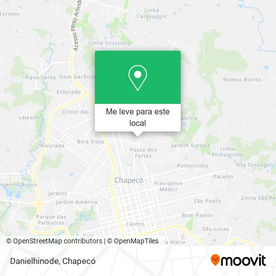 Danielhinode mapa