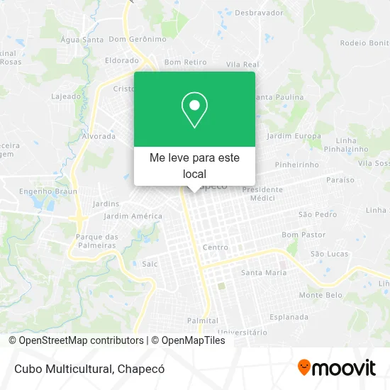 Cubo Multicultural mapa