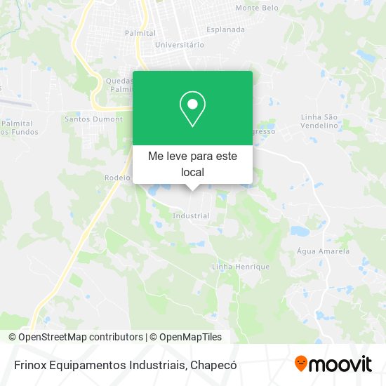Frinox Equipamentos Industriais mapa