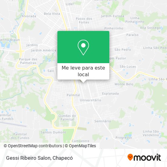 Gessi Ribeiro Salon mapa