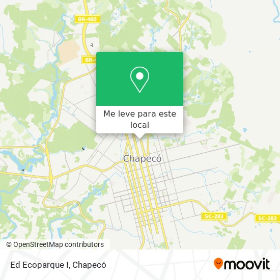Ed Ecoparque I mapa