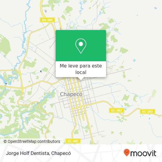 Jorge Holf Dentista mapa