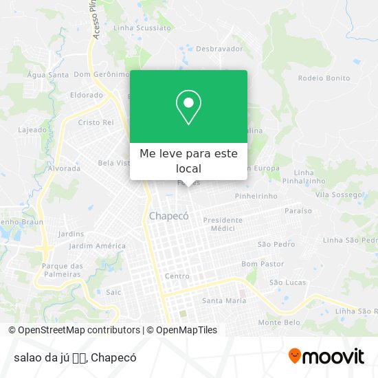 salao da jú 💅💇 mapa