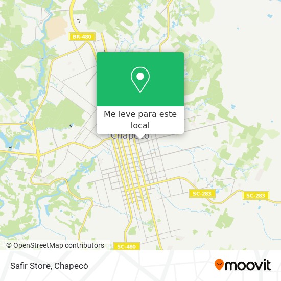 Safir Store mapa