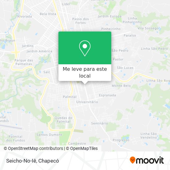 Seicho-No-Iê mapa