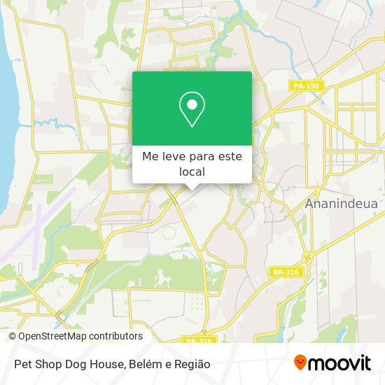 Pet Shop Dog House mapa