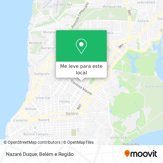 Nazaré Duque mapa