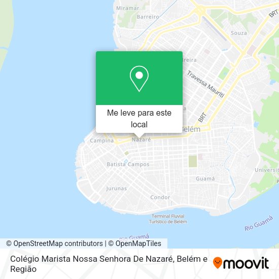 Colégio Marista Nossa Senhora De Nazaré mapa