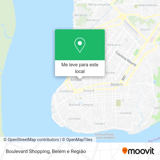 Boulevard Shopping mapa