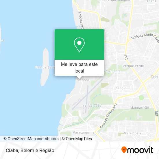 Ciaba mapa