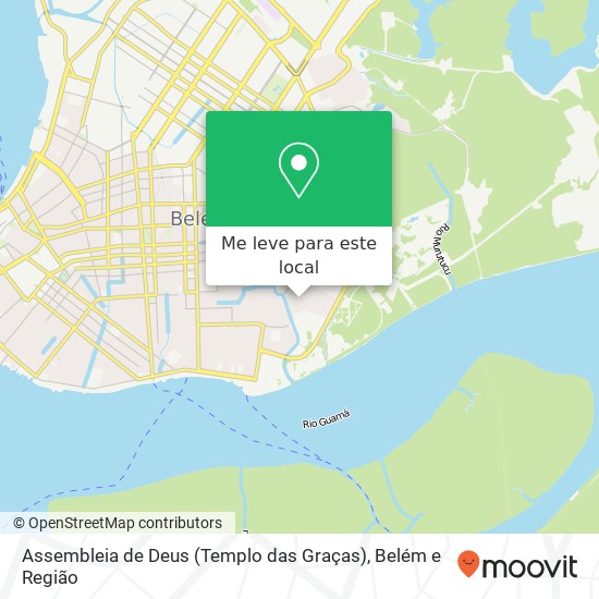 Assembleia de Deus (Templo das Graças) mapa