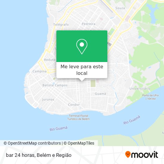 bar 24 horas mapa
