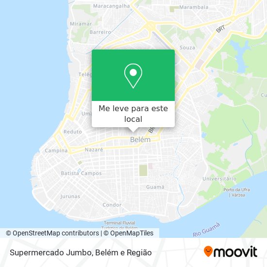Supermercado Jumbo mapa