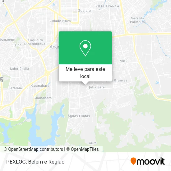 PEXLOG mapa