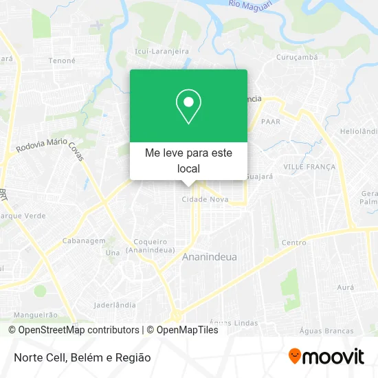 Norte Cell mapa