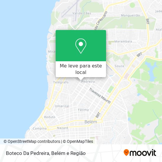Boteco Da Pedreira mapa