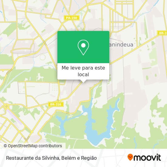 Restaurante da Silvinha mapa