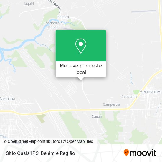Sitio Oasis IPS mapa