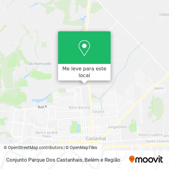 Conjunto Parque Dos Castanhais mapa