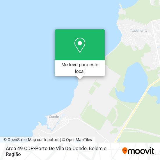 Área 49 CDP-Porto De Vila Do Conde mapa