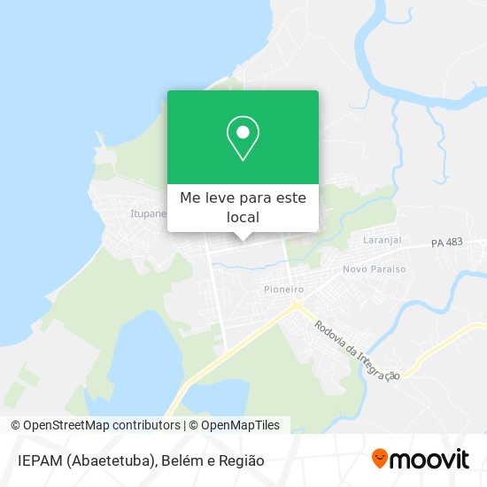 IEPAM (Abaetetuba) mapa