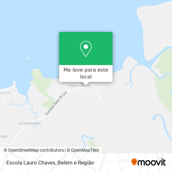 Escola Lauro Chaves mapa