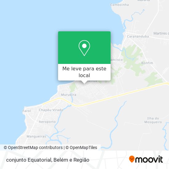 conjunto Equatorial mapa