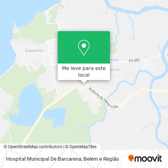 Hospital Municipal De Barcarena mapa