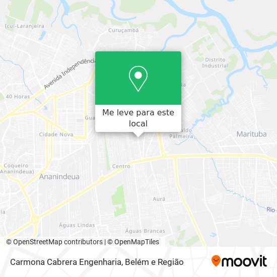 Carmona Cabrera Engenharia mapa