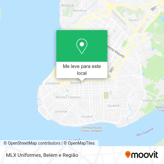 MLX Uniformes mapa