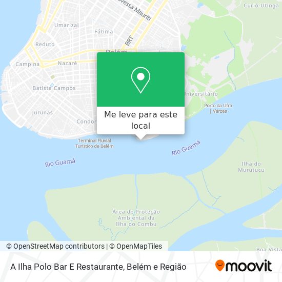A Ilha Polo Bar E Restaurante mapa