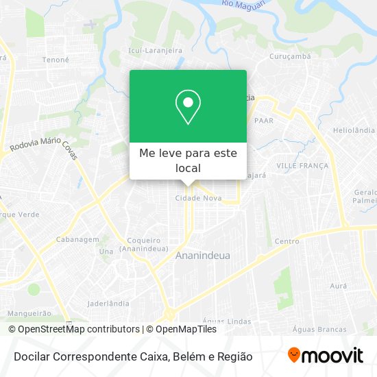 Docilar Correspondente Caixa mapa
