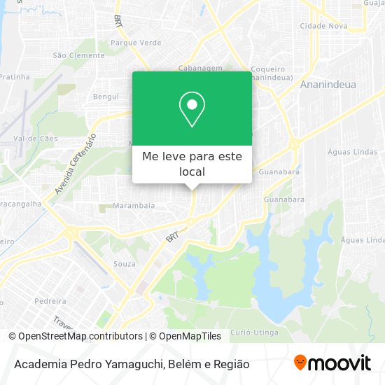Academia Pedro Yamaguchi mapa