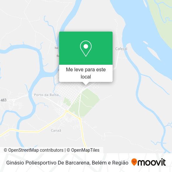 Ginásio Poliesportivo De Barcarena mapa