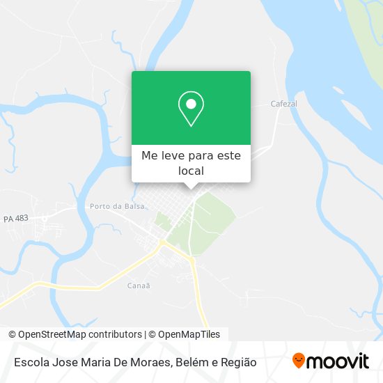 Escola Jose Maria De Moraes mapa