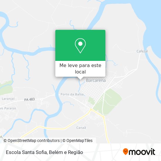 Escola Santa Sofia mapa