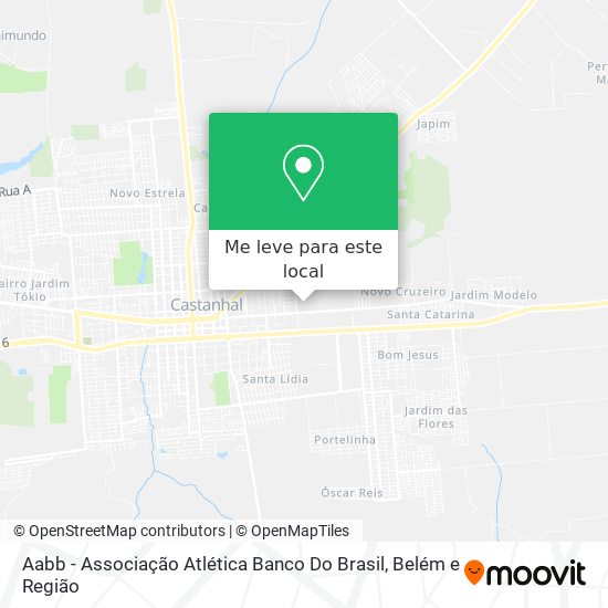 Aabb - Associação Atlética Banco Do Brasil mapa