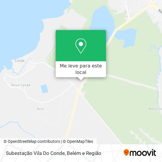 Subestação Vila Do Conde mapa