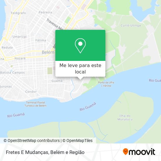Fretes E Mudanças mapa