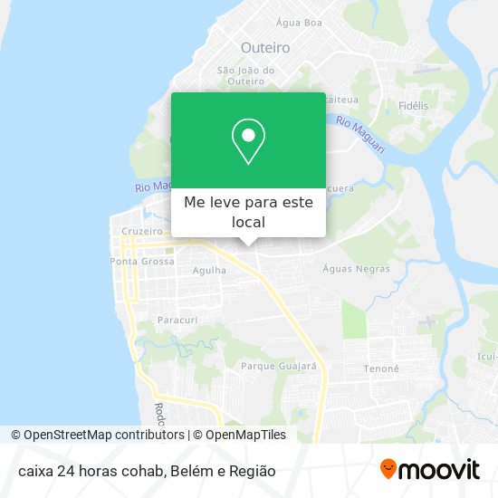 caixa 24 horas cohab mapa