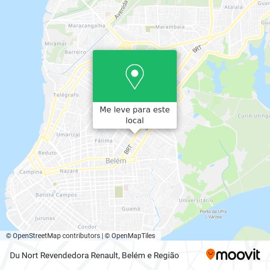 Du Nort Revendedora Renault mapa