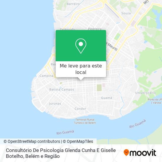 Consultório De Psicologia Glenda Cunha E Giselle Botelho mapa